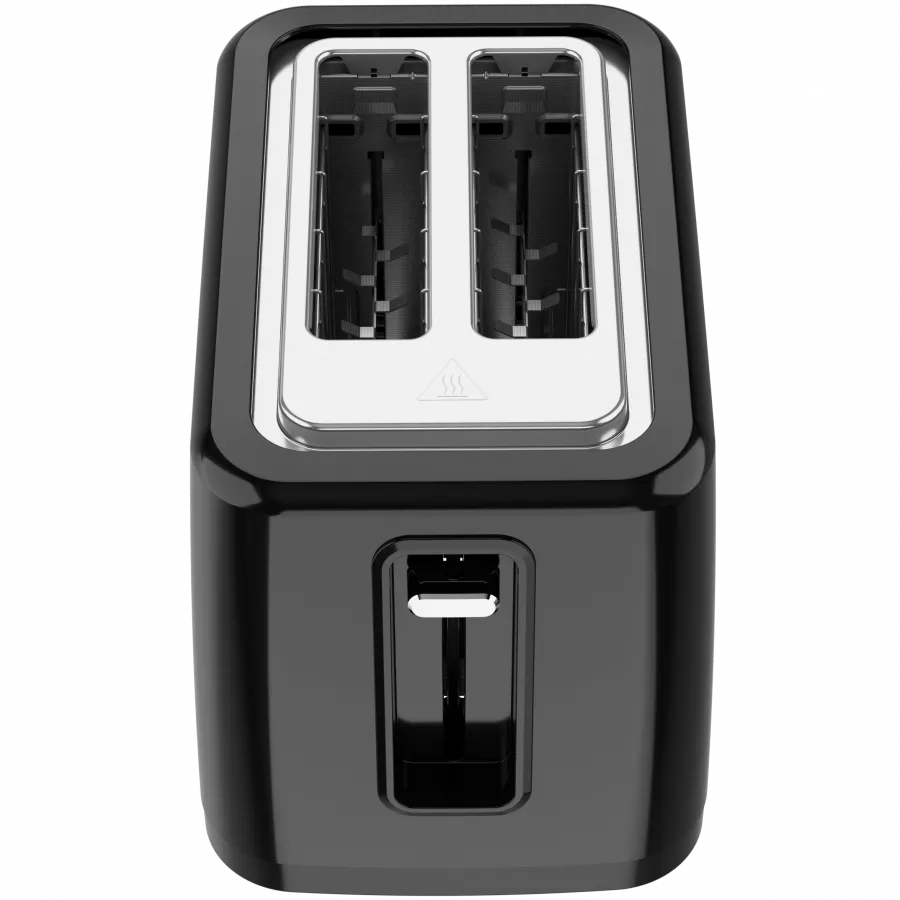 Electric Toaster, black, 220-240V, 50-60Hz, 780-930W, 2 slots, 3 modes, 7 browning levels Slika 6