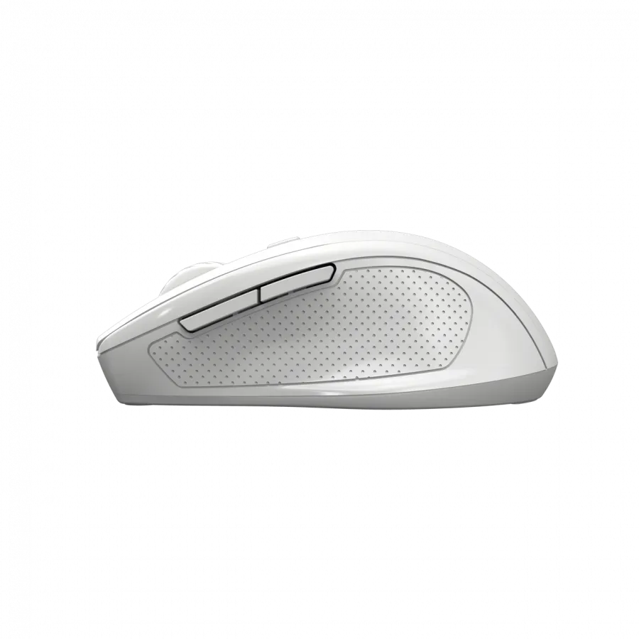 Canyon 6 buttons wireless 2.4Ghz mouse, MX8650A Sensor, DPI up to 1600,Injection case, 3 M life times left and right switches, 2xAAA battery, ABS material, Size: 105x71x40mm, Weight: 59g, white Slika 5