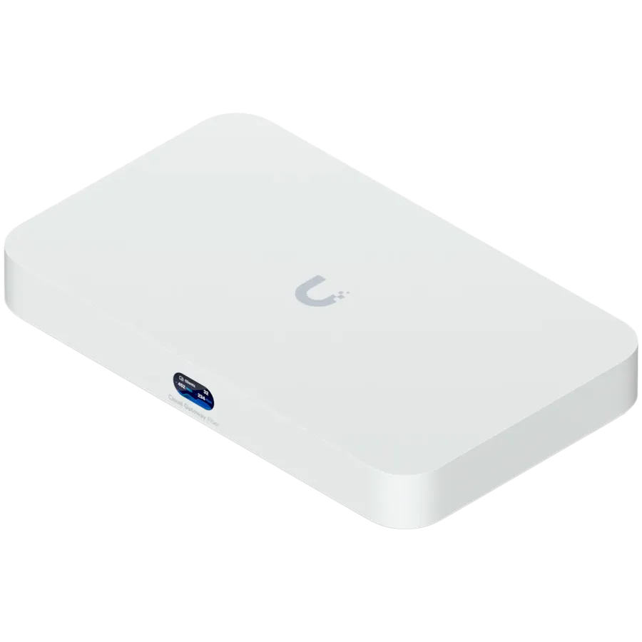 Ubiquiti UniFi UCG-Fiber-EU Desktop 10G Cloud Gateway with integrated PoE switch, Includes full UniFi application suite for device management, 5 Gbps routing with IDS/IPS, 10G SFP+ and (1) 10 GbE RJ45 WAN port, 10G SFP+ LAN port Slika 5