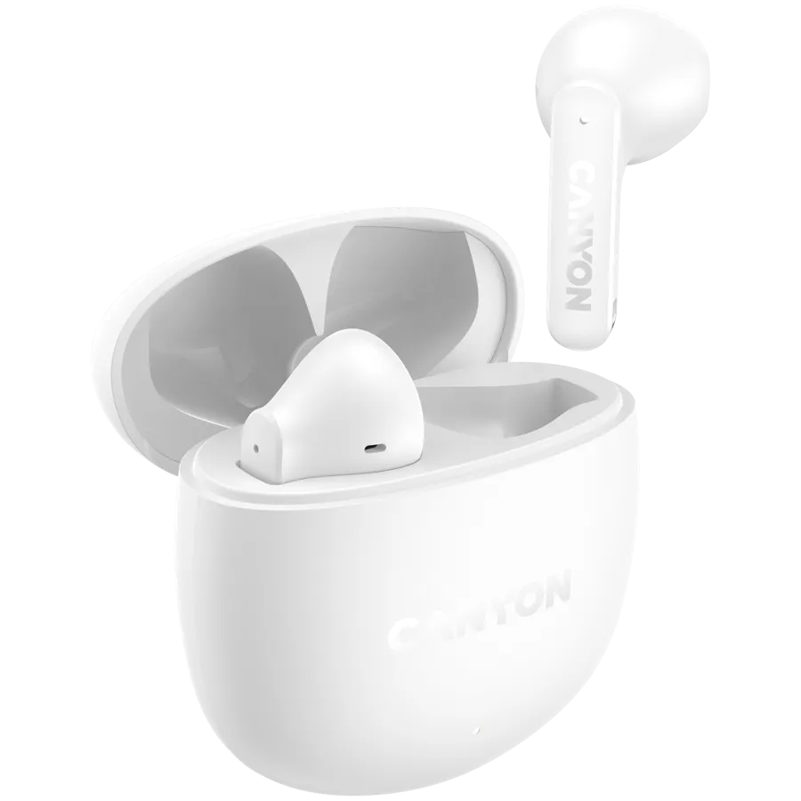 CANYON TWS headset OnGo 13 Semi-in-ear White Slika 2