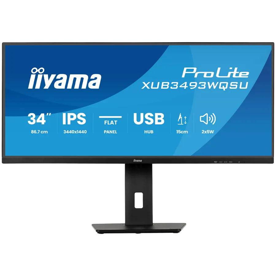 XUB3493WQSU-B6 34'' IPS Ultra wide flat screen with PIP, PBP and height adjustable stand Slika 1