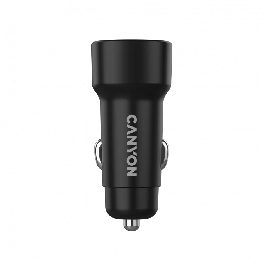 CANYON car charger OnDrive 24 24W 2xUSB-A Black Slika 5