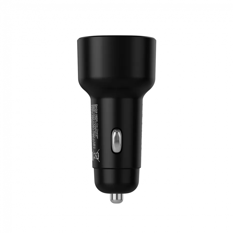 CANYON car charger OnDrive 60 PD 60W 2xUSB-C Black Slika 4
