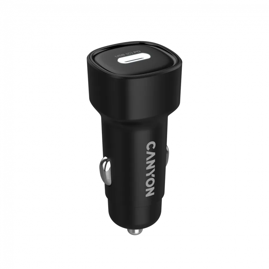 CANYON car charger OnDrive 30 PD 30W USB-C Black Slika 3