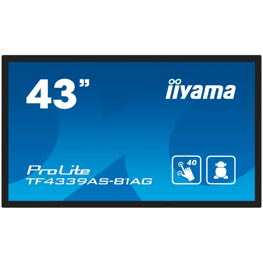 IIYAMA Prolite TF4339AS-B1AG Business Monitor - 108 cm (42.5"), 4K UHD (3840x2160), IPS LED, 60Hz, 8ms, 500 cd/m² Slika 1