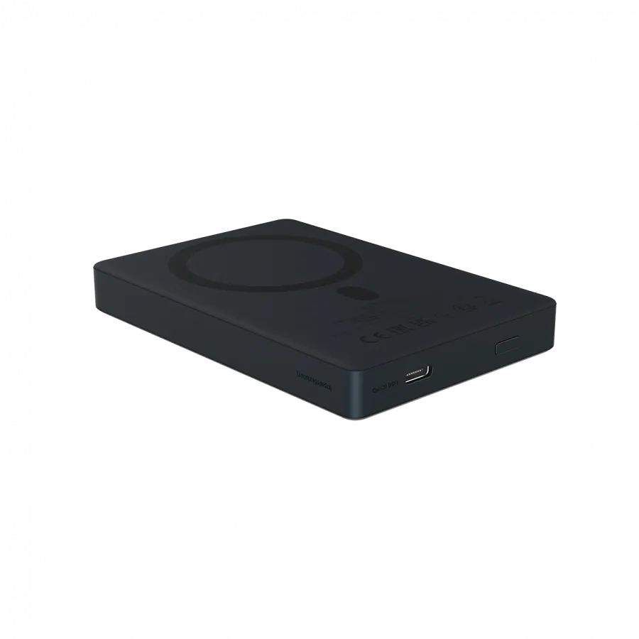 CANYON magnetic power bank OnPower 511 PD20W 10000mAh Aluminium Interstellar Black Slika 2
