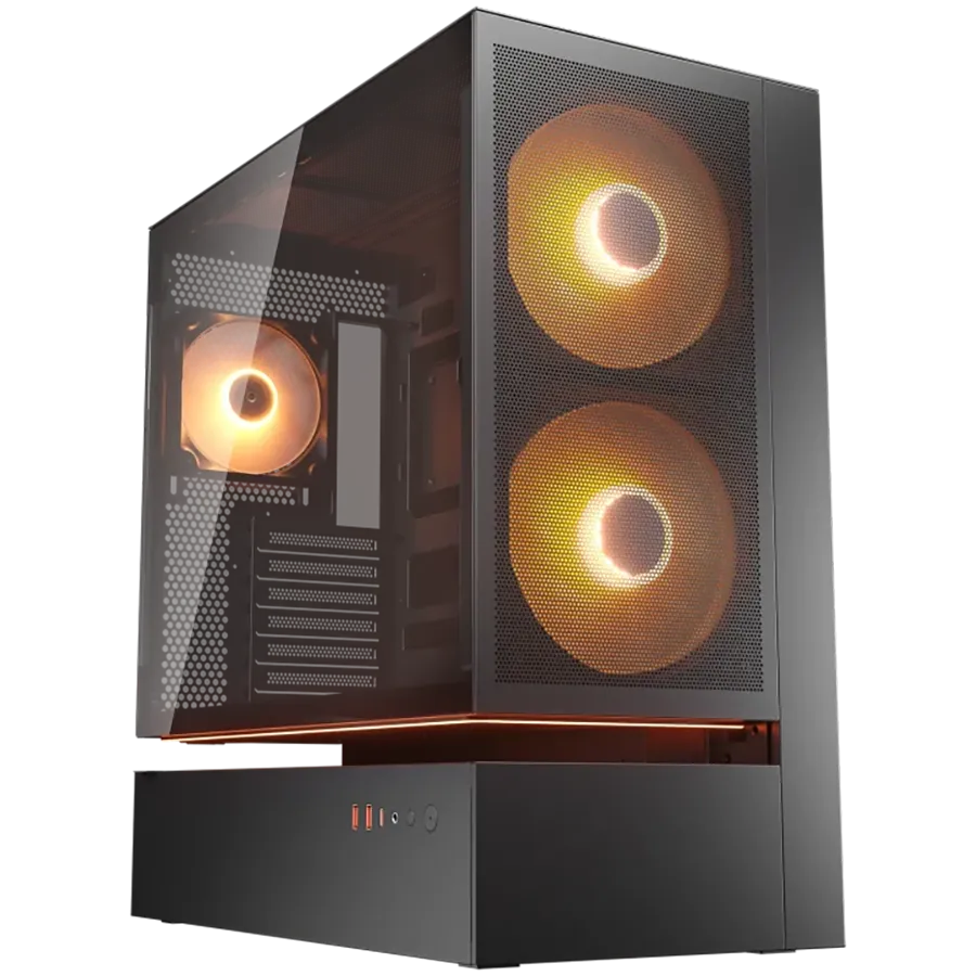 COUGAR CFV235 Mesh PC Case, Mid Tower, Black Slika 1
