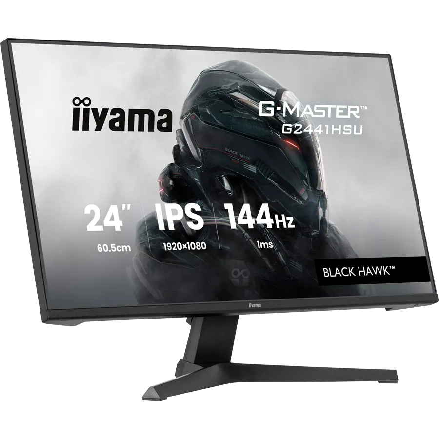 24 inch IPS Gaming G-Master Black Hawk FreeSync 1920x1080 144Hz 300cd/m2 HDMI DisplayPort 1ms MPRT Adaptive Sync Speakers USB 2x 2.0 Black Tuner Slika 2