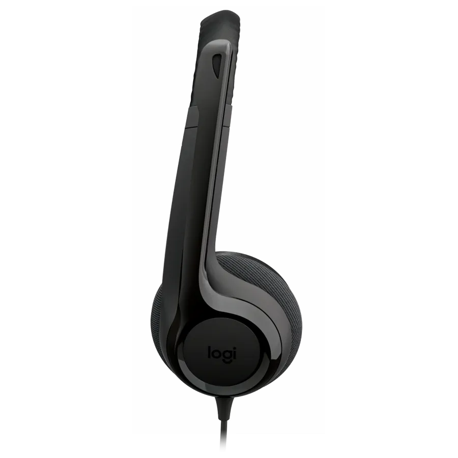 LOGITECH HEADSET-H390 USB-C Computer Headset-MIDNIGHT BLACK-USB-N/A-EMEA28i-935-USB-C Slika 3