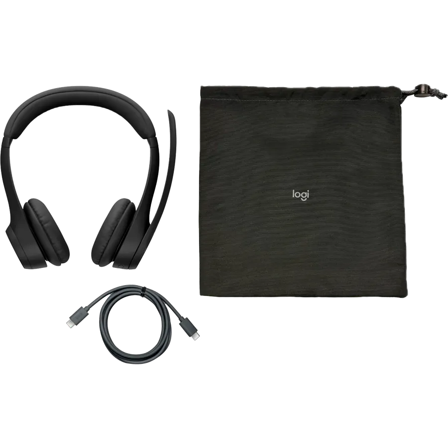 LOGITECH HEADSET - Zone 305 - MIDNIGHT BLACK - 2.4GHZ/BT - EMEA28-935 - BT DIRECT Slika 6