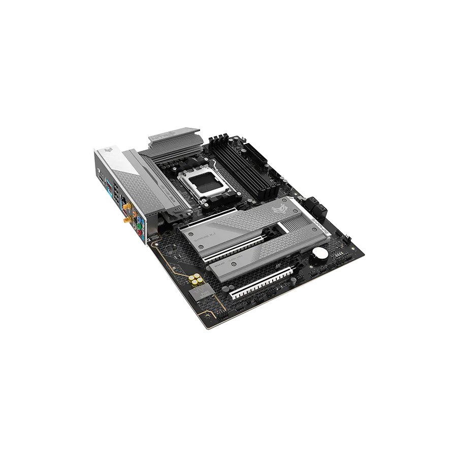 SAPPHIRE AMD B850 AM5 NITRO+ Ryzen R9/R7/R5, 4x DDR5 8000MHz, PCIE 5, 1x M.2 Gen5, 2x M.2 Gen4, LAN 2.5 Gbps, WIFI7, USB, ATX Slika 4