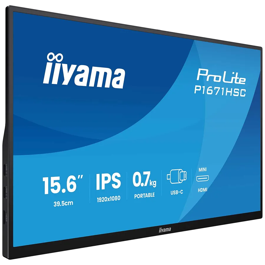 IIYAMA desktop P1671HSC-B! FHD, Speakerc , leather cover , B C Slika 3