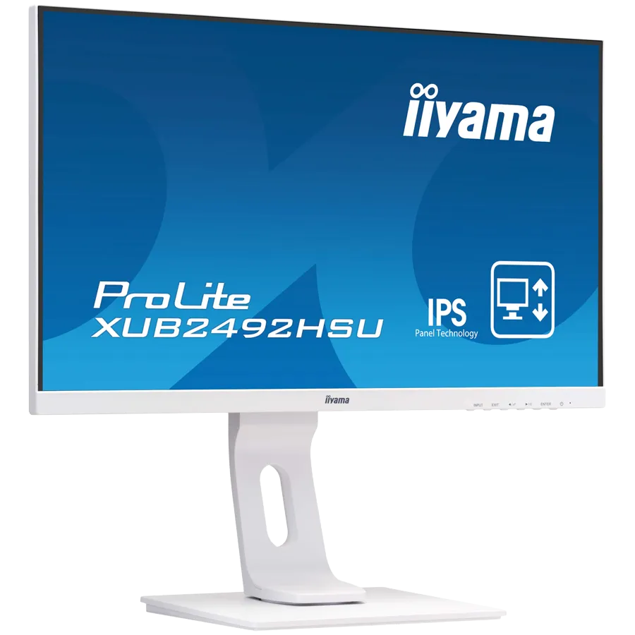 24" WHITE IPS panel, 1920x1080 at 120Hz, EyeComfort, 15cm height adjustable stand, 350cd/m2, 1500:1, Speakers, HDMI, DisplayPort, 1ms MPRT, USB 2x3.2 plus 2x USB-C Slika 2