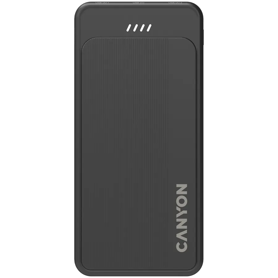 CANYON power bank OnPower 100 10000mAh Black Slika 1