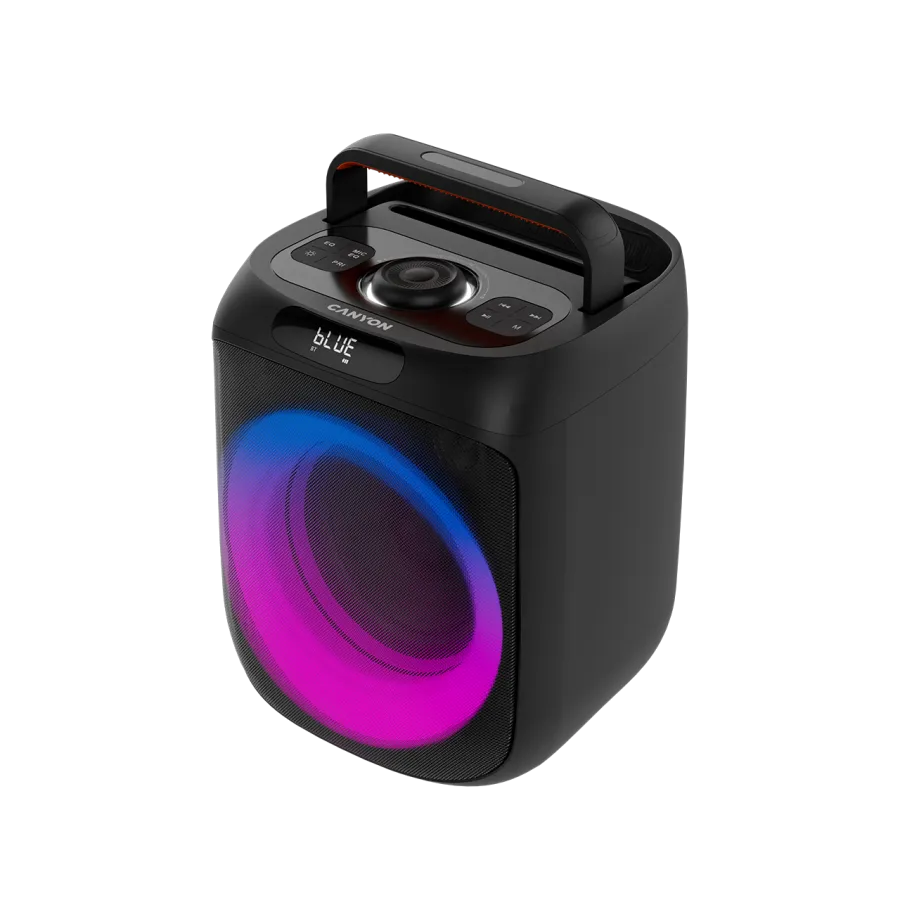CANYON Portable Party Speaker OnFun 6 RGB Black Slika 5