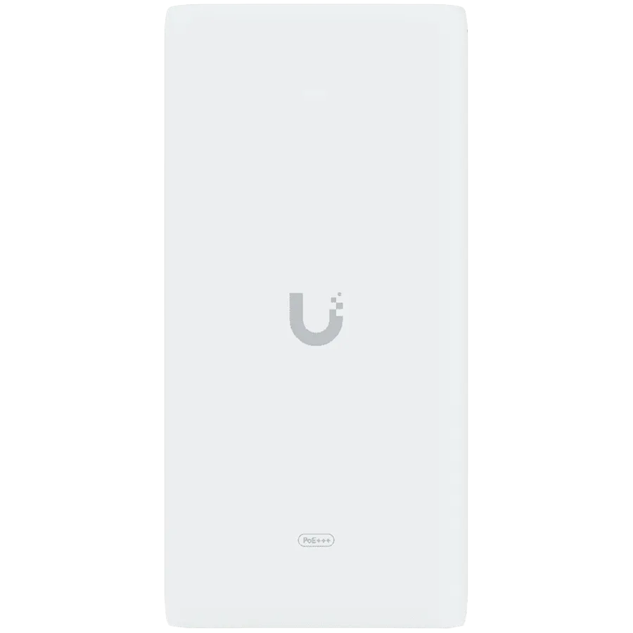 Ubiquiti UniFi 10G PoE+++ Adapter (90W), can power UniFi PoE+++ devices, reduce dependency on PoE switch power, and provide a Multi-Gigabit LAN connection, Contains RJ45 data input, AC cable with earth ground, and PoE+++ output Slika 2