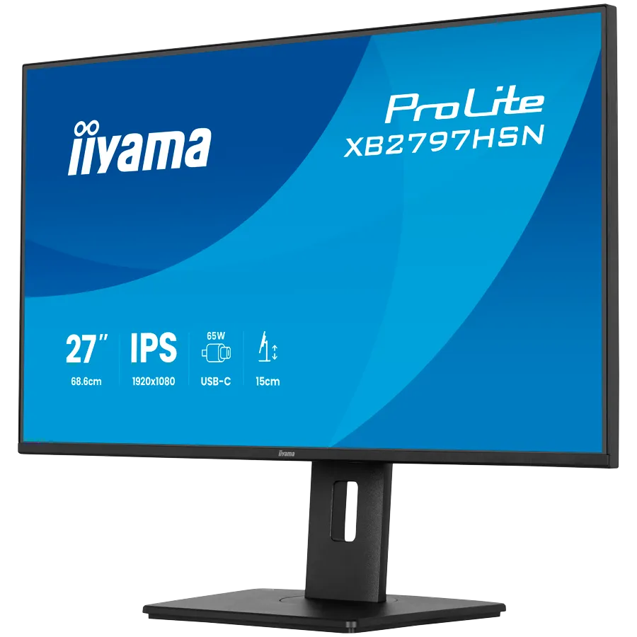XB2797HSN-B1 27, IPS, 1920x1080,100Hz, 1H1DP1DP-out, USB-C, HAS Slika 4