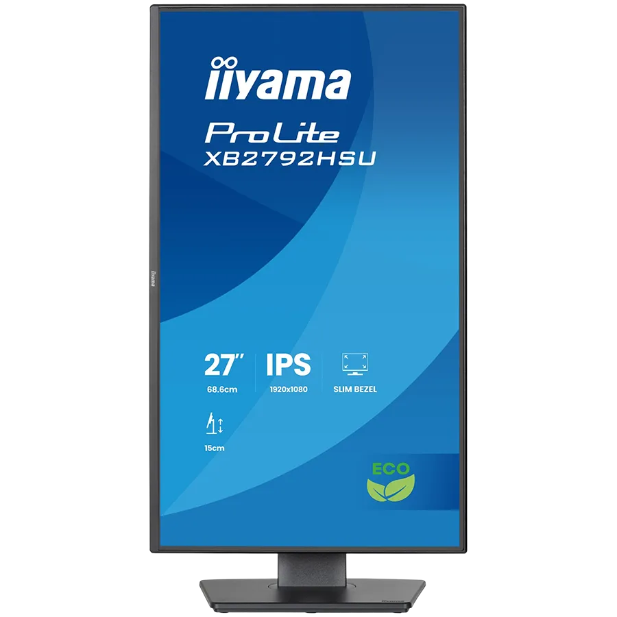 IIYAMA Monitor LED XB2792HSU-B1 27" IPS 1920x1080 4-side slim bezel 120Hz 300cd 1500:1 3ms HDMI DP USB HUB Full Ergo Slika 2