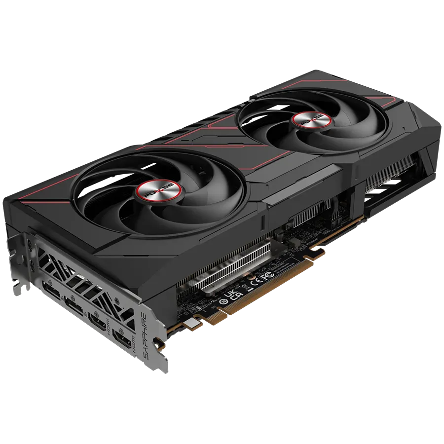 SAPPHIRE PULSE AMD RADEON RX 9070 GRE GAMING OC 12GB DUAL HDMI / DUAL DP Slika 4