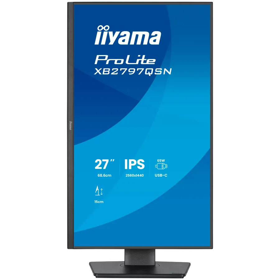 27" IPS-panel, 2560x1440, EyeComfort, 15cm Height Adj. Stand, USB-C Dock (LAN/65W PD/DP-OUT) 1ms, 350cd/m2, Speakers, USB-C, HDMI, DisplayPort, USB HUB (2x3.2+2xC) Slika 2