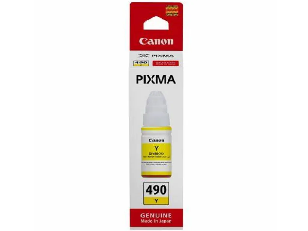 Canon Supplies Kertridž CANON GI-490/žuta Slika 1