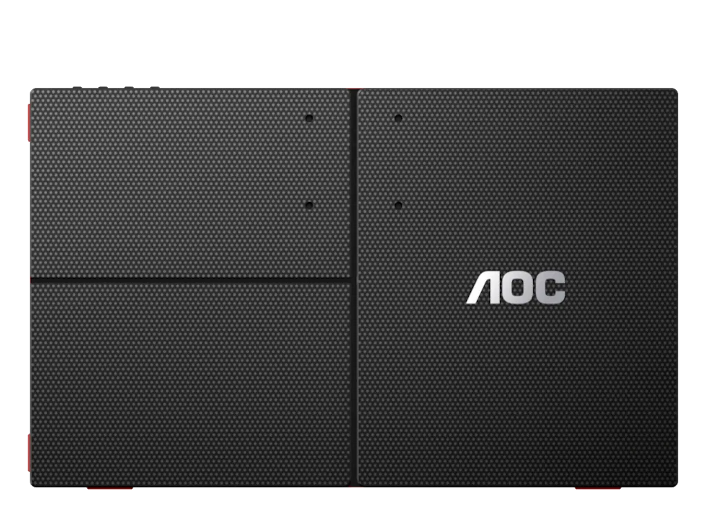 Monitor AOC 16G3 15,6"/IPS/1920x1080/144Hz/4ms GtG/HDMI,USB type C/zvucnici/prenosni/crnocrvena Slika 4
