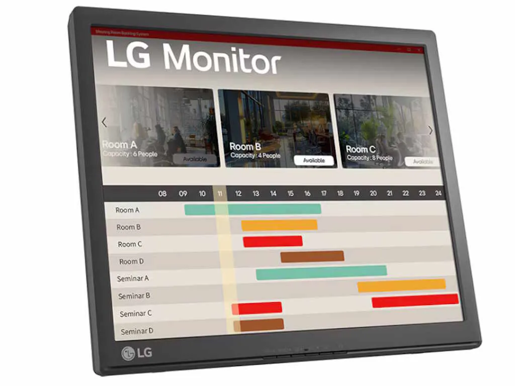 Monitor LG 17BR30T-B 17"/TN,Touch,5:4/1280x1024/75Hz/5ms GtG/VGA,USB/VESA/crna Slika 2