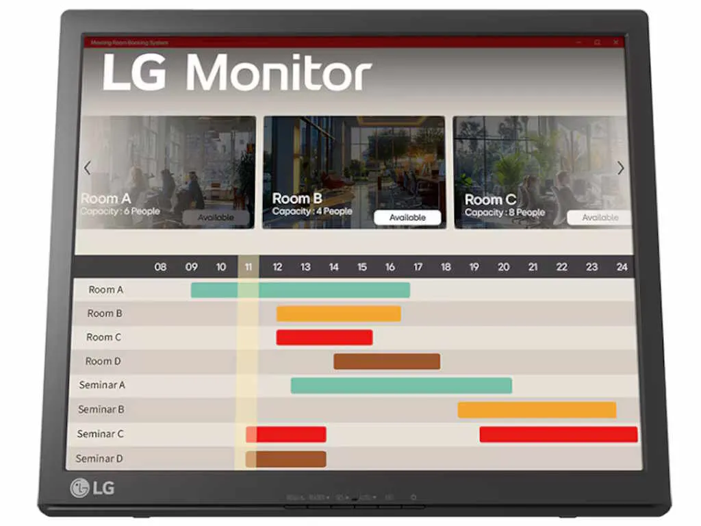 Monitor LG 17BR30T-B 17"/TN,Touch,5:4/1280x1024/75Hz/5ms GtG/VGA,USB/VESA/crna Slika 3