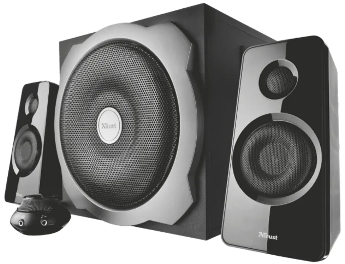 Trust Zvucnik TRUST Tytan 2.1/120W(60W RMS)/crna Slika 1