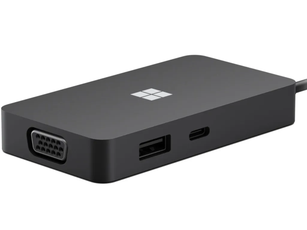 Adapter Microsoft USB-C Travel Hub USB-C3.2/USB-A/Eth/HDMI/VGA Slika 1