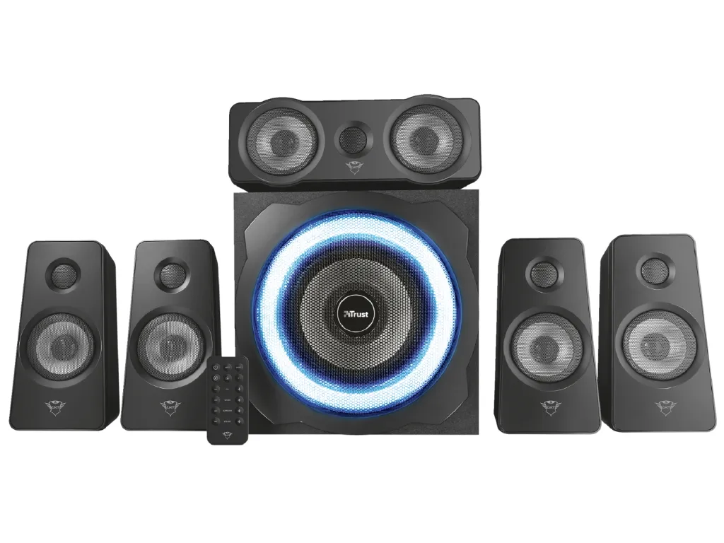 Trust Zvucnik TRUST TYTAN GXT658 5.1/90W/RGB/crna Slika 1