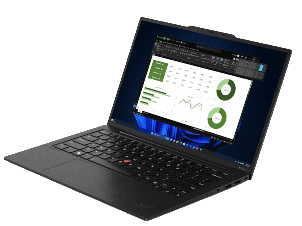 Lenovo Laptop LENOVO ThinkPad X1 Carbon G12 Win11 Pro/14" WUXGA/U7-155U/32GB/1TB/FPR/backlit ENG/crna Slika 5