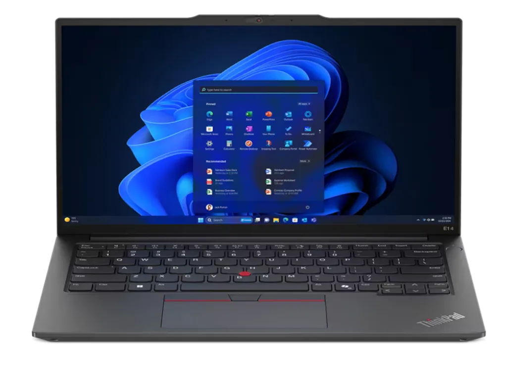 Lenovo Laptop LENOVO ThinkPad E14 G6/Win11 Pro/14" WUXGA/U7-155H/32GB/1TB SSD/FPR/backlit SRB/crna Slika 3