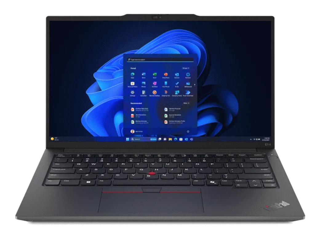 Lenovo Laptop LENOVO ThinkPad E14 G6 Win11 Pro/14" WUXGA/U5-125U/16GB/512GB/FPR/bklt eng/crna Slika 2