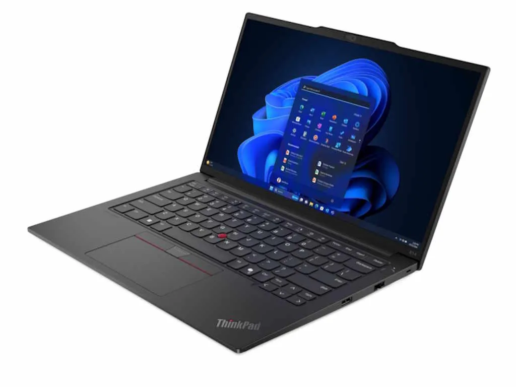 Lenovo Laptop LENOVO ThinkPad E14 G6 Win11 Pro/14" WUXGA/U5-125U/16GB/512GB/FPR/bklt eng/crna Slika 1