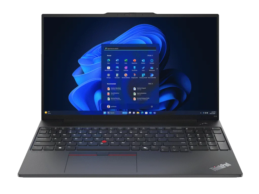 Lenovo Laptop LENOVO ThinkPad E16 G2 Win11 Pro/16" WUXGA/U7-155H/16GB/512GB/FPR/backlit SRB/crna Slika 4