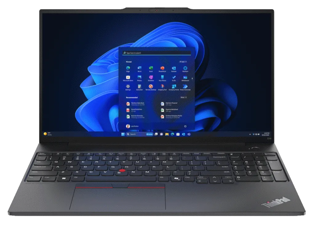 Lenovo Laptop LENOVO ThinkPad E16 G2 DOS/16" WUXGA/U5-125U/16GB/512GB/FPR/backlit ENG/crna Slika 4