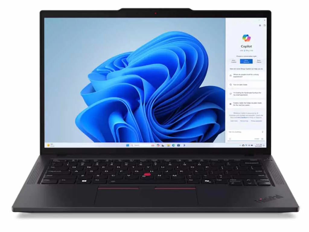 Lenovo Laptop LENOVO ThinkPad T14 G5 Win11 Pro/14" WUXGA IPS/U7-155U/16GB/512GB SSD/FPR/backlitSR/crna Slika 3