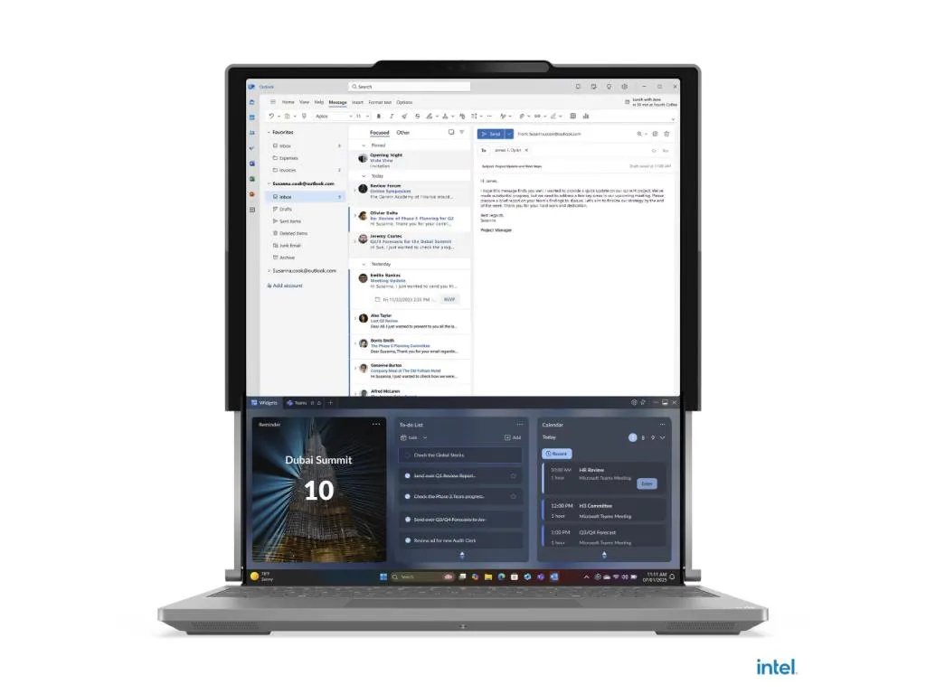 Laptop LENOVO ThinkBook Plus G6 Rollable Win 11 PRO/14" OLED/U7-258V/32GB/1TB/backlEN/siva Slika 3