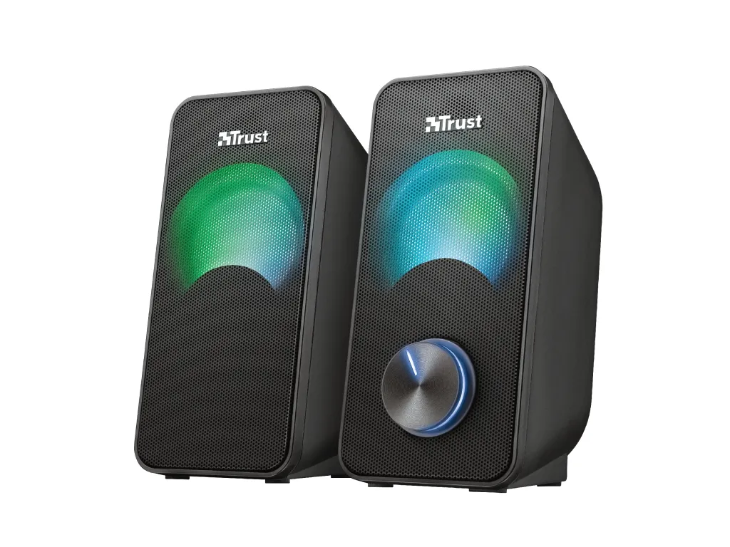 Trust Zvucnik TRUST Arys RGB 2.0/12W(6W RMS)/crna Slika 2