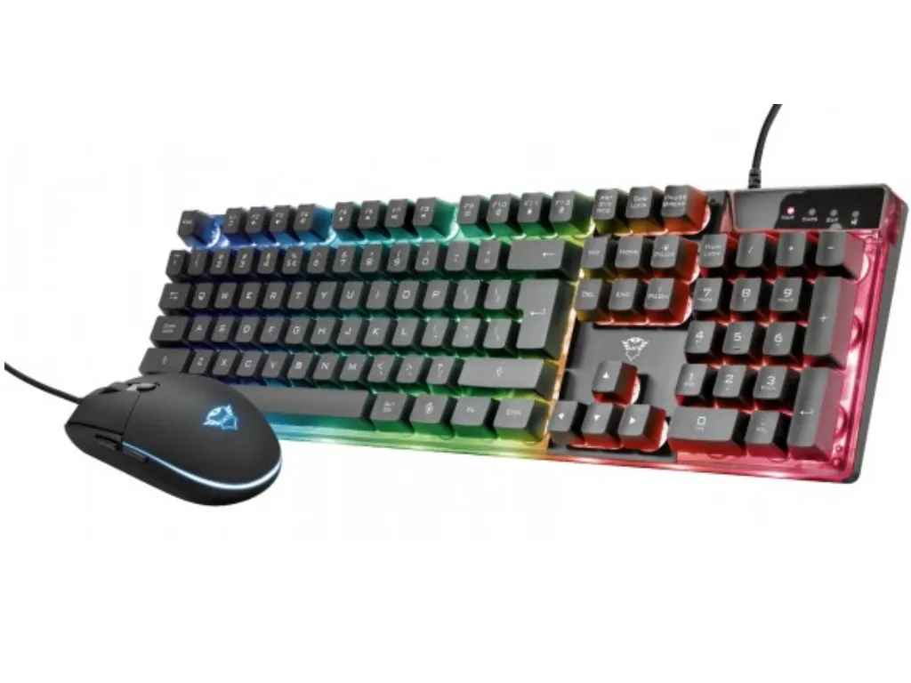 Trust Tastatura+miš TRUST GXT 838 AZOR žicni set/gaming/crna Slika 1