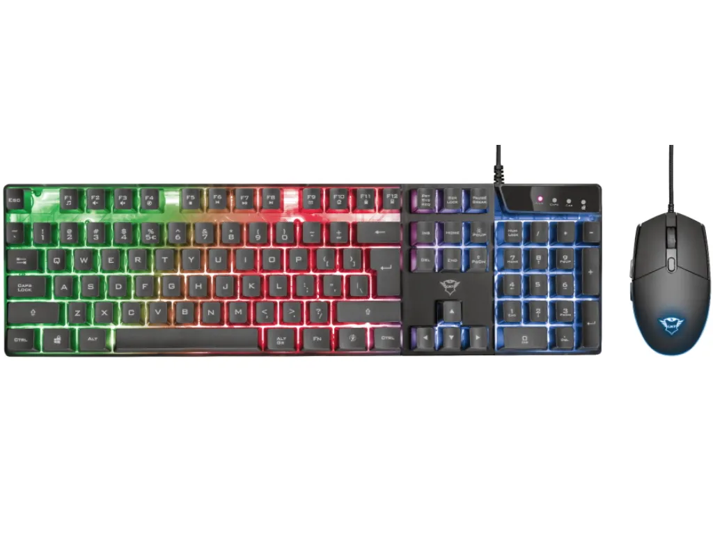 Trust Tastatura+miš TRUST GXT 838 AZOR žicni set/gaming/crna Slika 2
