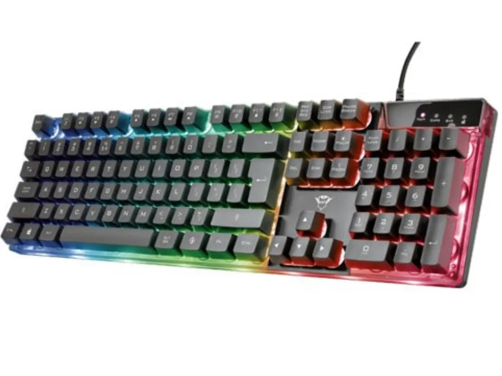 Trust Tastatura TRUST GXT 835 AZOR žicna/RGB/gaming/crna Slika 1