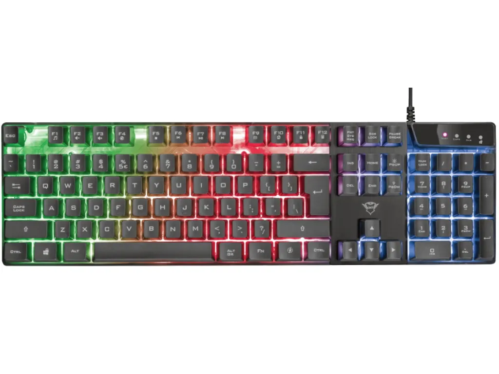Trust Tastatura TRUST GXT 835 AZOR žicna/RGB/gaming/crna Slika 2