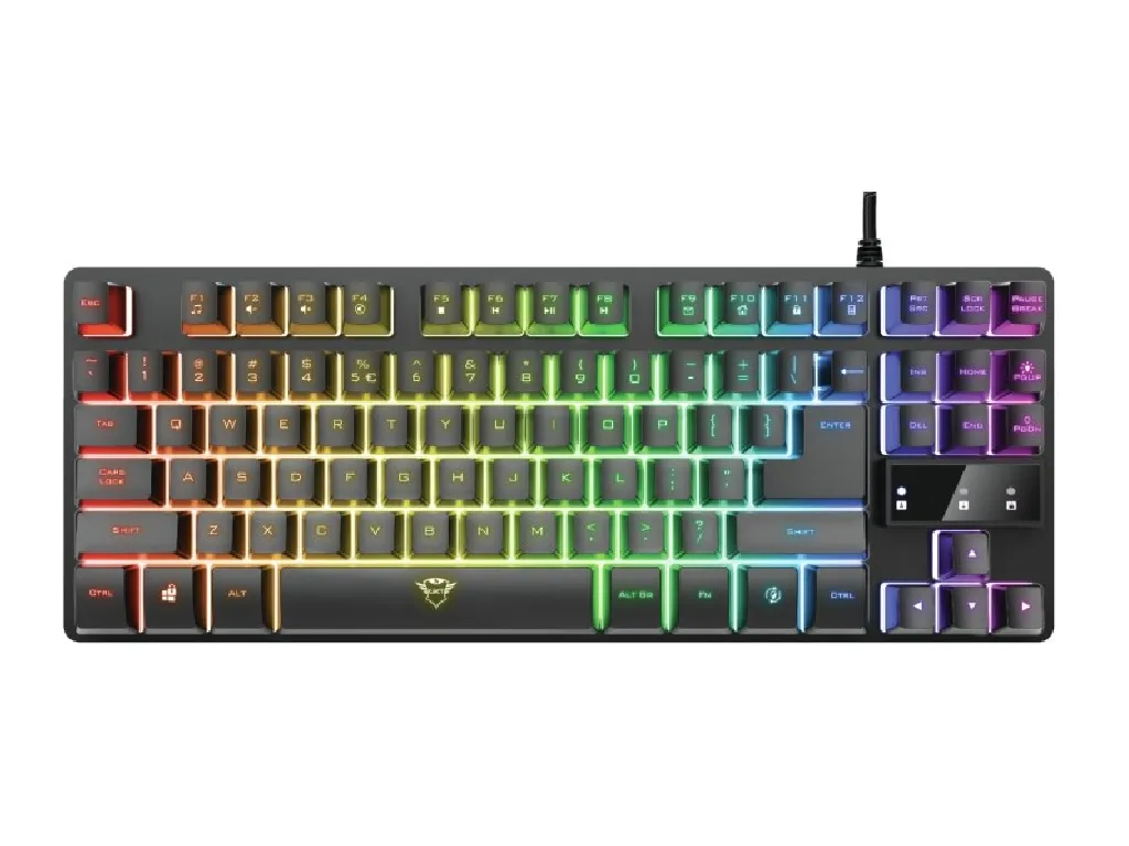 Trust Tastatura TRUST GXT833 THADO žicna/RGB/gaming/crna Slika 1
