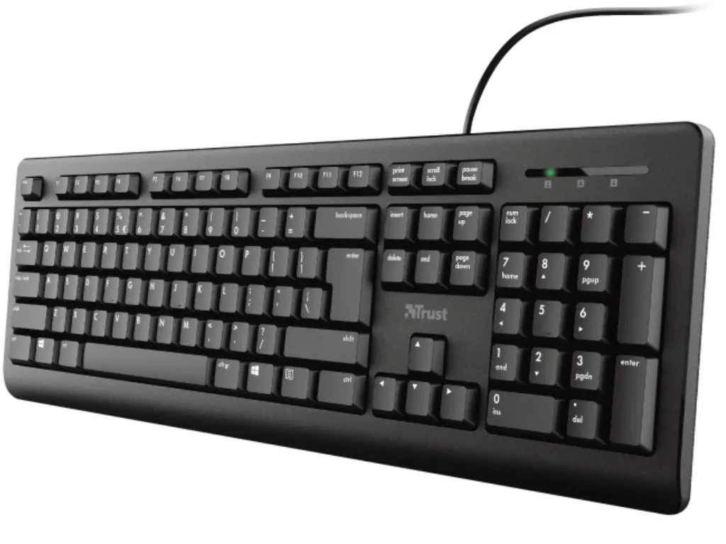 Trust Tastatura TRUST Primo žicna/US/crna Slika 3
