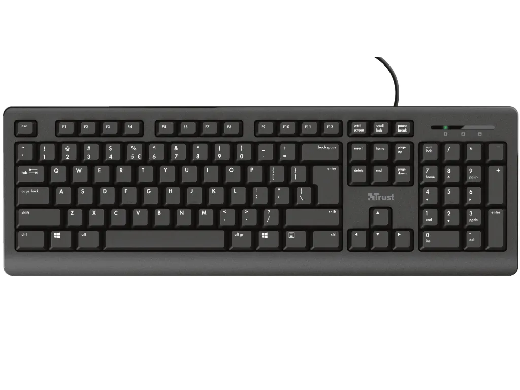 Trust Tastatura TRUST Primo žicna/SRB/crna Slika 1