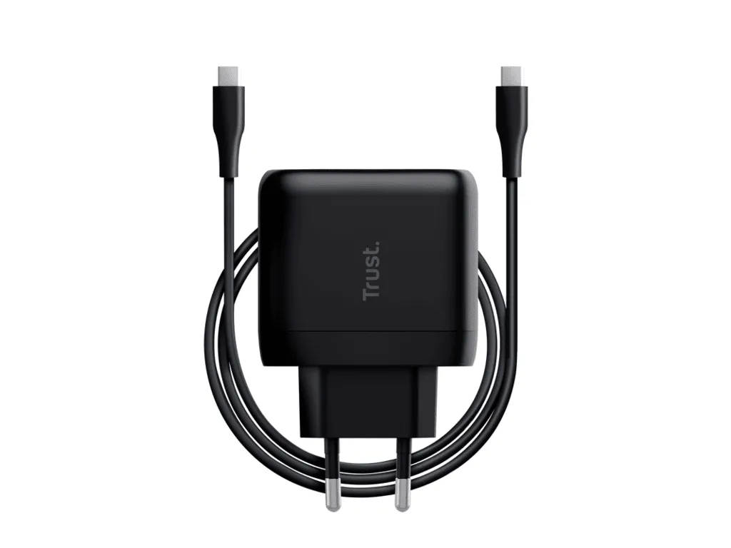 Trust Punjac TRUST Maxo 65W/USB-C/laptop/smartphone/tablet/2m USB-C kabel/crna Slika 4