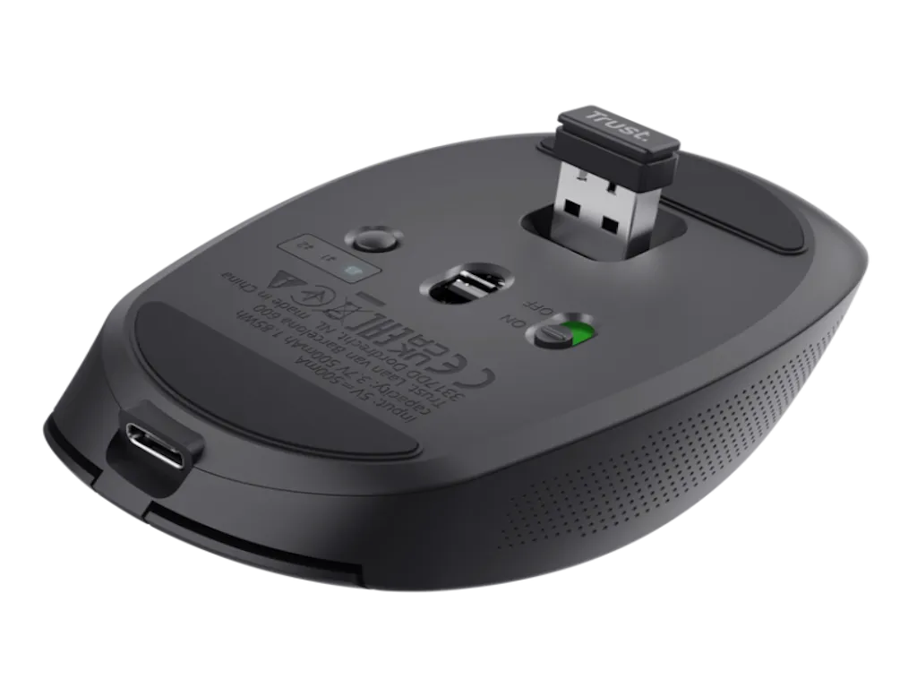 Trust Miš TRUST OZAA bežicni/ Multi-Device/crna Slika 4