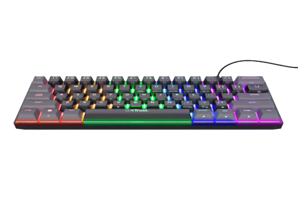 Tastatura TRUST GXT867 ACIRA 60% MINI/mehanicka/Gaming/ US/crna Slika 3